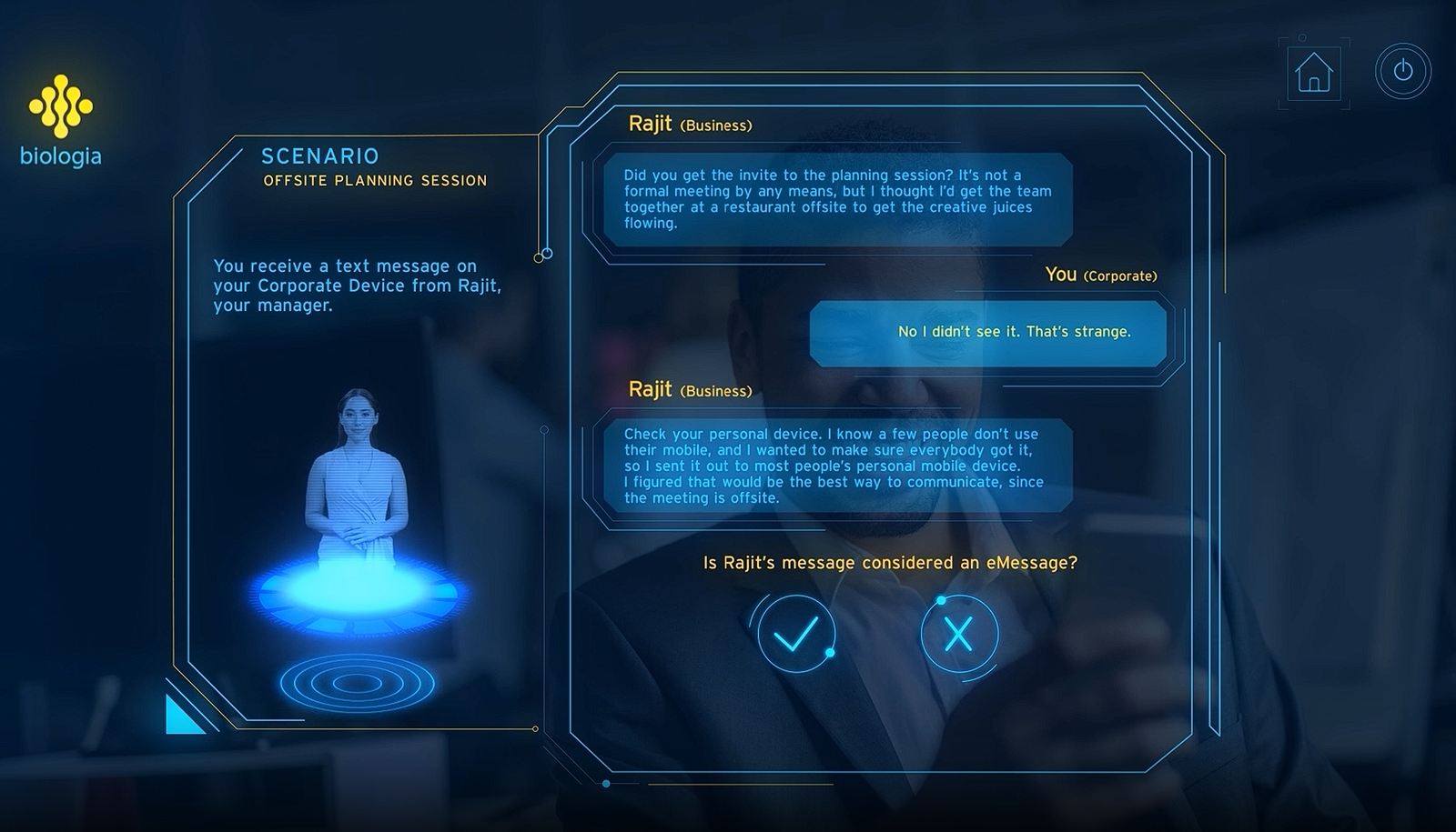 Holographic Avatar, view 3