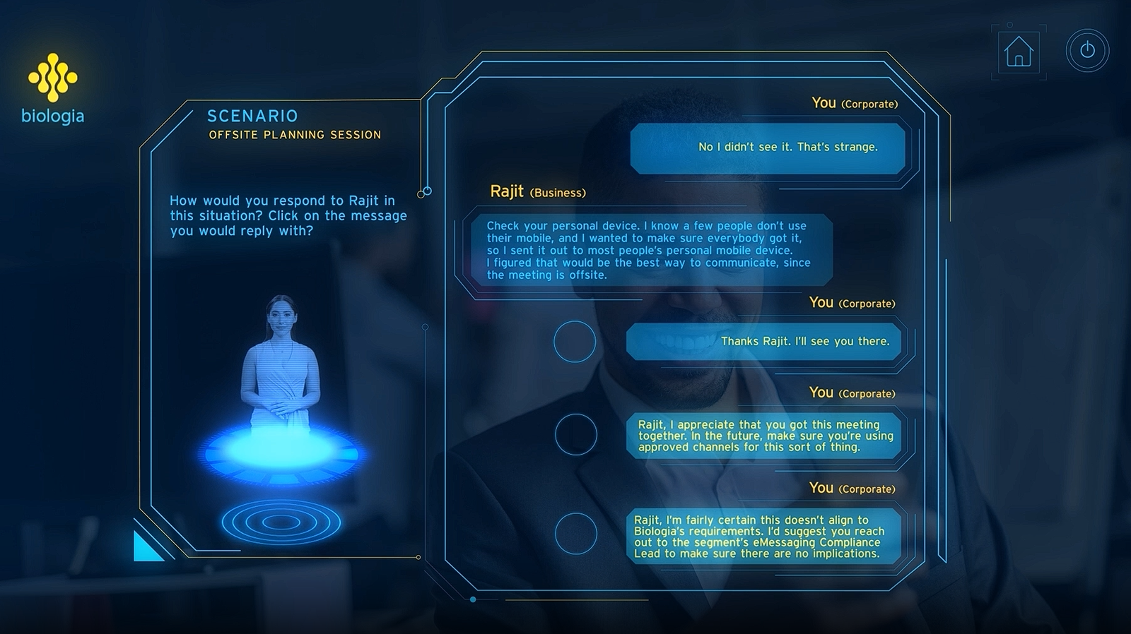 Holographic Avatar, view 4